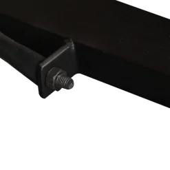 vidaXL Eettafel 120 cm massief ruw mangohout