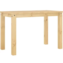 vidaXL Eettafel Panama 112x60x75 cm massief grenenhout