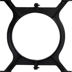 vidaXL Eettafelpoten 2 st O-frame gietijzer