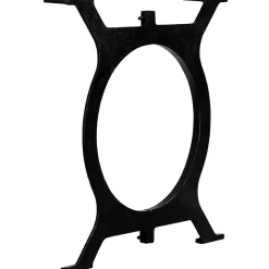 vidaXL Eettafelpoten 2 st O-frame gietijzer