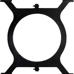 vidaXL Eettafelpoten 2 st O-frame gietijzer