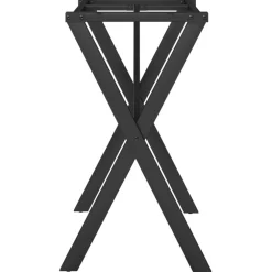 vidaXL Eettafelpoten X-frame 80x40x73 cm staal