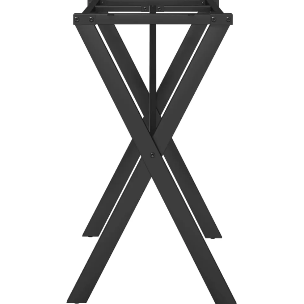 vidaXL Eettafelpoten X-frame 80x40x73 cm staal