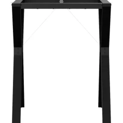 vidaXL Eettafelpoten Y-frame 60x60x73 cm staal