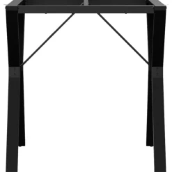 vidaXL Eettafelpoten Y-frame 70x70x73 cm staal