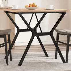 vidaXL Eettafelpoten Y-frame 70x70x73 cm staal