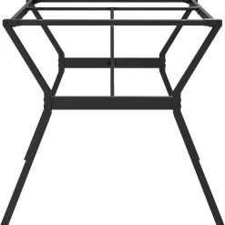 vidaXL Eettafelpoten Y-frame 160x80x73 cm staal