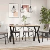 vidaXL Eettafelpoten Y-frame 120x60x73 cm staal