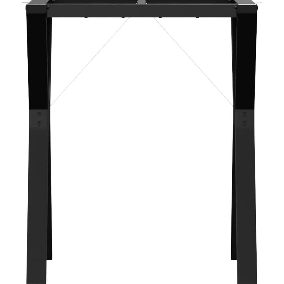 vidaXL Eettafelpoten Y-frame 60x40x73 cm staal