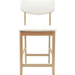vidaXL Eettafelstoelen 2 st Massief Rubberhout Naturel 48 x 49 x 95 cm