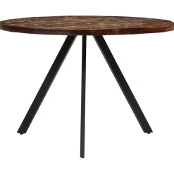 vidaXL Eettafel 110x75 cm massief gerecycled hout