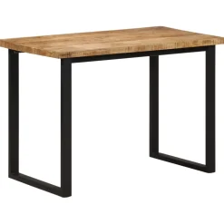 vidaXL Eettafel 110x55x75 cm massief mangohout