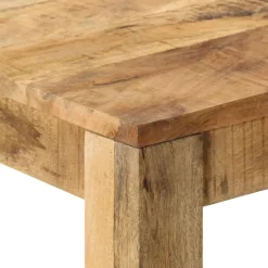 vidaXL Eettafel 82x80x76 cm massief mangohout