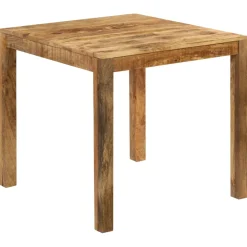 vidaXL Eettafel 82x80x76 cm massief mangohout