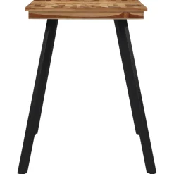 vidaXL Eettafel 120x62x76 cm massief teakhout