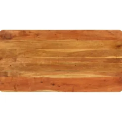 vidaXL Eettafel 110x55x76 cm massief acaciahout