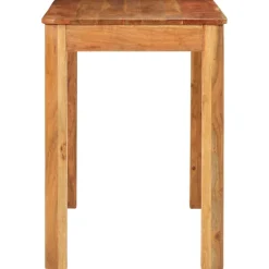 vidaXL Eettafel 110x55x76 cm massief acaciahout