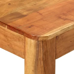 vidaXL Eettafel 110x55x76 cm massief acaciahout