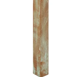 vidaXL Eettafel 82x80x76 cm massief gerecycled hout