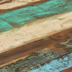 vidaXL Eettafel 82x80x76 cm massief gerecycled hout