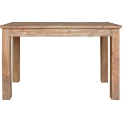 vidaXL Eettafel 120x60x77 cm massief mahoniehout