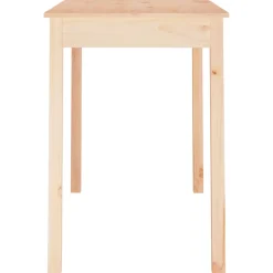 vidaXL Eettafel 110x55x75 cm massief grenenhout