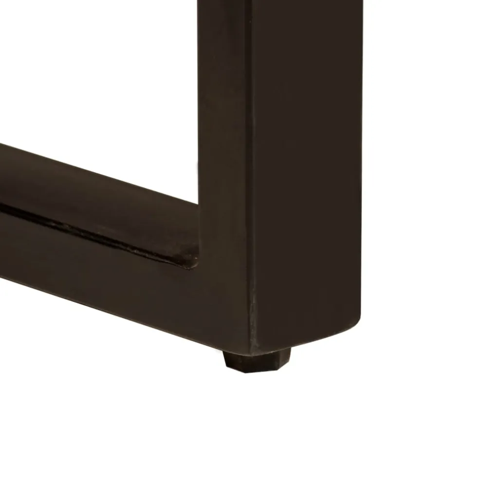 vidaXL Eettafel 180x90x75 cm massief mangohout