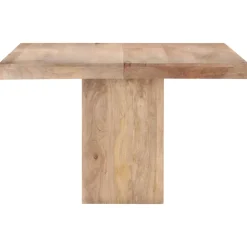 vidaXL Eettafel 120x120x77 cm massief mangohout