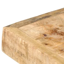 vidaXL Eettafel 180x90x76 cm massief ruw mangohout