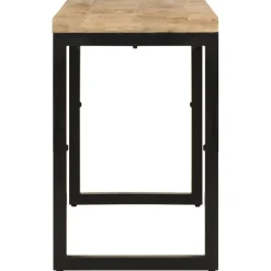 vidaXL Eettafel 110x50x76 cm massief mangohout