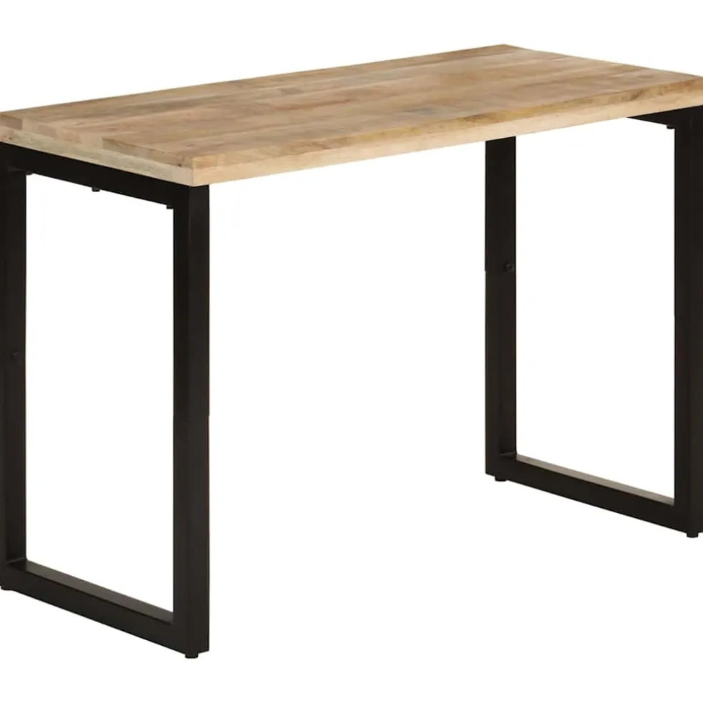 vidaXL Eettafel 110x50x76 cm massief mangohout