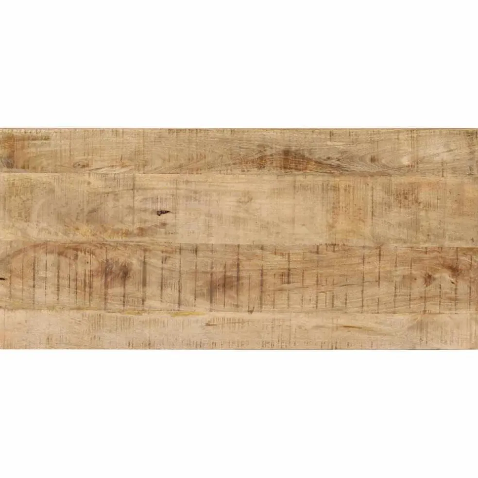 vidaXL Eettafel 110x50x76 cm massief mangohout