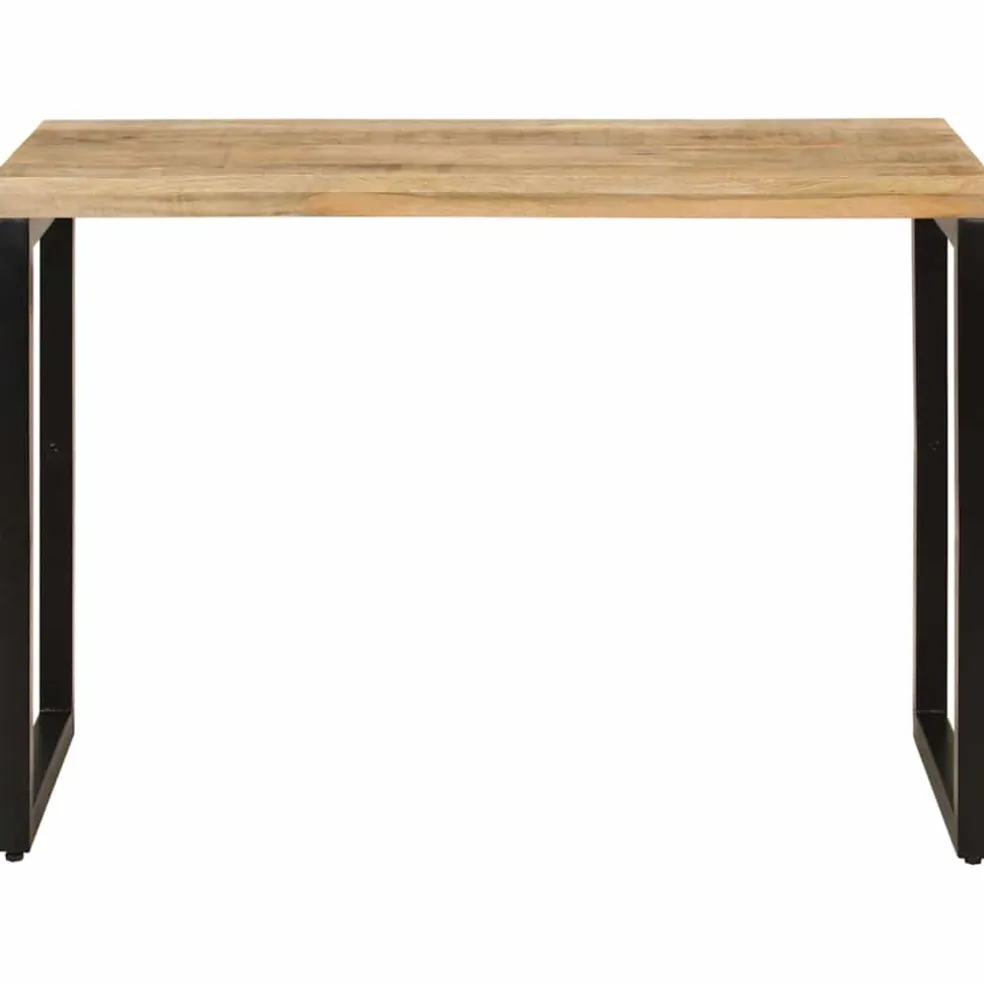 vidaXL Eettafel 110x50x76 cm massief mangohout