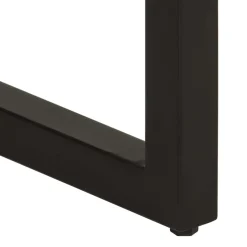 vidaXL Eettafel 110x50x76 cm massief mangohout