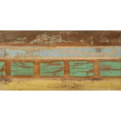 vidaXL Eettafel 120x60x76 cm massief gerecycled hout