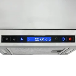 vidaXL Eilandafzuigkap LCD-scherm sensor 756 m³/u LED