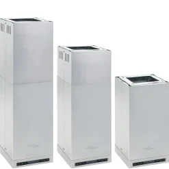 vidaXL Eilandafzuigkap LCD-scherm sensor 756 m³/u LED