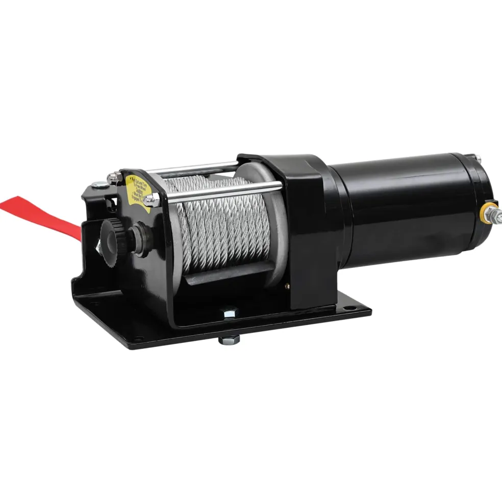 vidaXL Elektrische Lier PVC Zwart