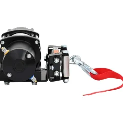 vidaXL Elektrische lier PVC Zwart