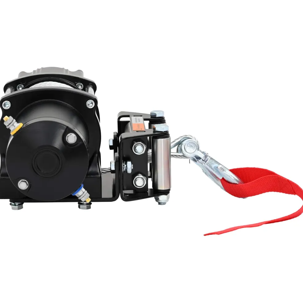 vidaXL Elektrische lier PVC Zwart