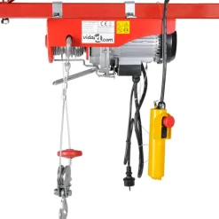 vidaXL Elektrische lier 500 W 100/200 kg