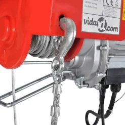 vidaXL Elektrische lier 500 W 100/200 kg