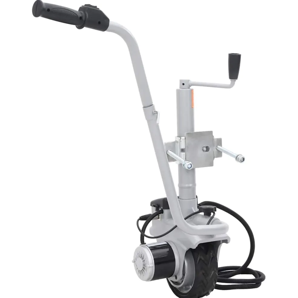 vidaXL Elektrotrekker gemotoriseerd 12 V 350 W aluminium