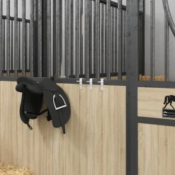 vidaXL Emmerhaken 3 st draagbaar gegalvaniseerd staal zilverkleurig