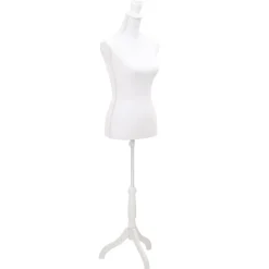 vidaXL Etalagepop torso vrouw wit