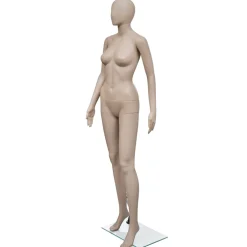vidaXL Etalagepop vrouw rond hoofd