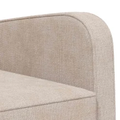 vidaXL Fauteuil Beige Chenille