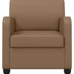 vidaXL Fauteuil Cappuccino Kunstleer