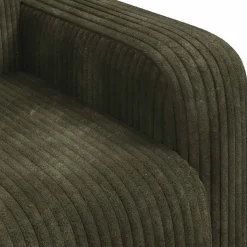 vidaXL Fauteuil Groen corduroy