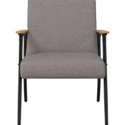 vidaXL Fauteuil Taupe Stof